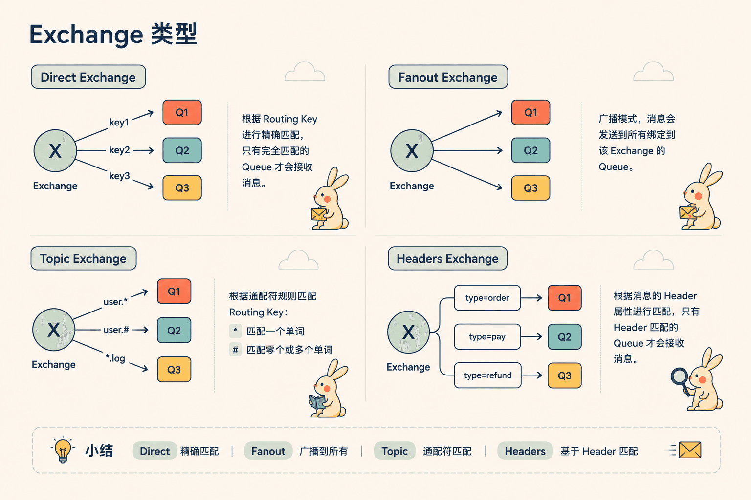 RabbitMQ Exchange 类型